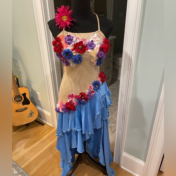 Bad Girls Other - Hand Embellished Flower Fairy Costume Women’s one sis fits most lace up back